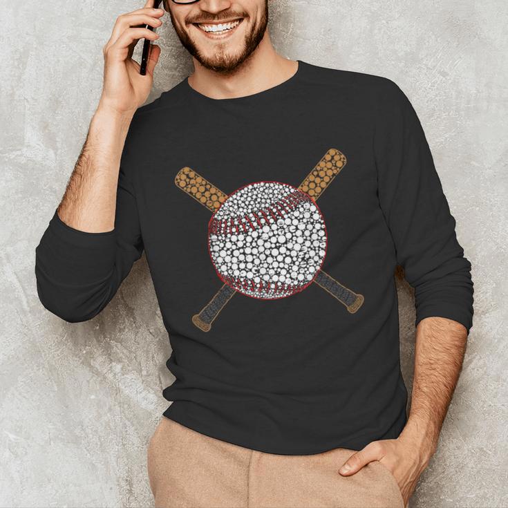 Baseball Happy Dot Day Shirts For Kids Men Women Teacher Unisex Long Sleeve T-Shirt, funny gift