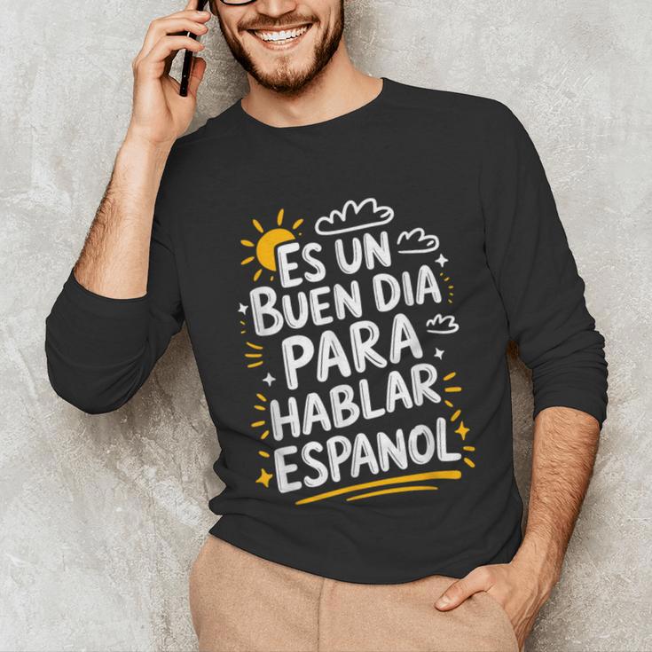 Bilingual Teacher Maestra Spanish Teacher Unisex Long Sleeve T-Shirt, funny gift Bilingual Teacher Maestra Spanish Teacher Unisex Long Sleeve T-Shirt, funny gift