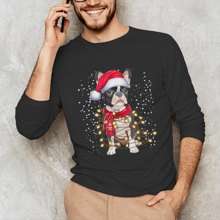 Boston Terrier Dog Ugly Christmas Dog Xmas For Men Women Kids Unisex Long Sleeve T-Shirt, funny gift