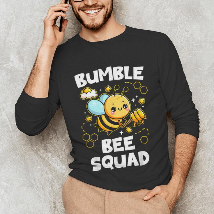 Bumble Bee Squad Honey Bumblebee Teacher Team Group Unisex Long Sleeve T-Shirt, funny gift