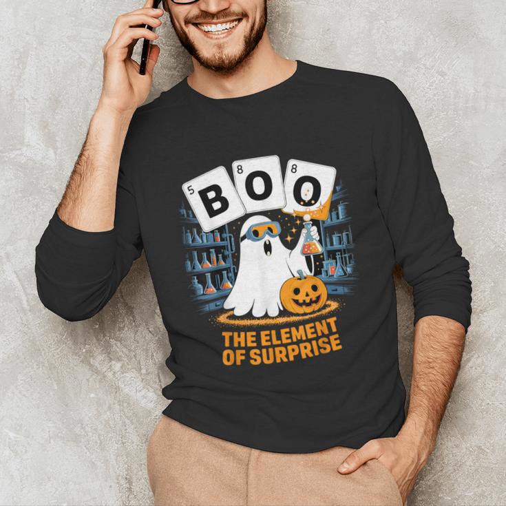 Chemistry Boo Ghost Element Of Surprise Science Teacher Tee Unisex Long Sleeve T-Shirt, funny gift Chemistry Boo Ghost Element Of Surprise Science Teacher Tee Unisex Long Sleeve T-Shirt, funny gift