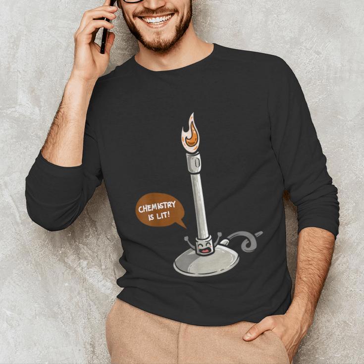Chemistry Burner Science Lover Biology Chemistry Teacher Unisex Long Sleeve T-Shirt, funny gift