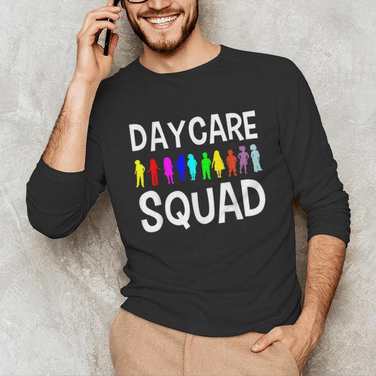 Childcare Daycare Squad Daycare Teacher Men Women Unisex Long Sleeve T-Shirt, funny gift Childcare Daycare Squad Daycare Teacher Men Women Unisex Long Sleeve T-Shirt, funny gift