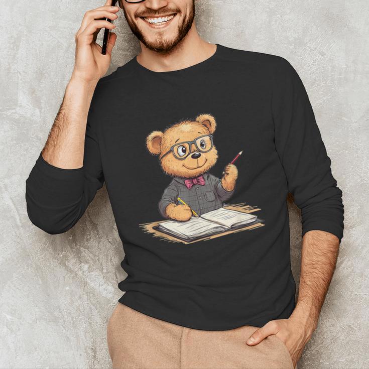 Classroom Fun With Teddy Bear Teacher Unisex Long Sleeve T-Shirt, funny gift Classroom Fun With Teddy Bear Teacher Unisex Long Sleeve T-Shirt, funny gift