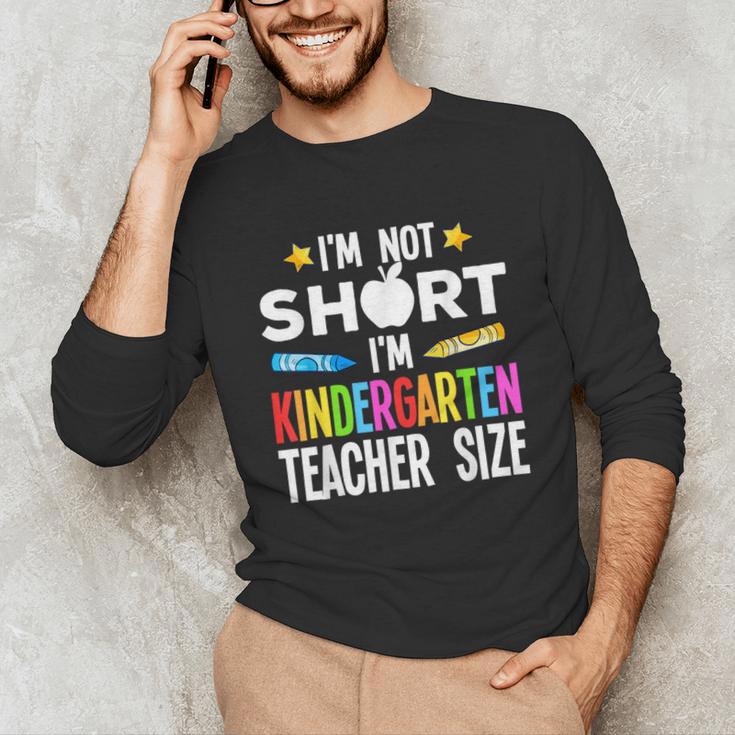 Cool Kindergarten Teacher Art For Men Women Preschool Kinder Unisex Long Sleeve T-Shirt, funny gift