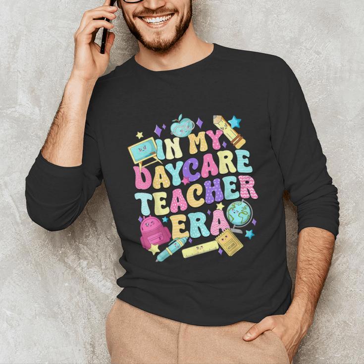 In My Daycare Teacher Era Daycare Provider Kids Unisex Long Sleeve T-Shirt, funny gift
