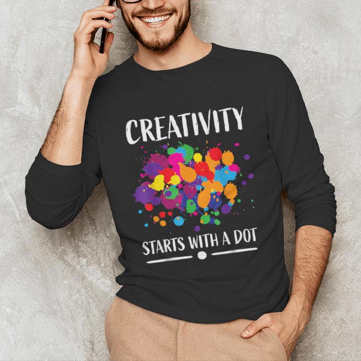 Dot Day Shirt Women Men Kids Girls Boys Teacher 2024 Dot Day Unisex Long Sleeve T-Shirt, funny gift Dot Day Shirt Women Men Kids Girls Boys Teacher 2024 Dot Day Unisex Long Sleeve T-Shirt, funny gift
