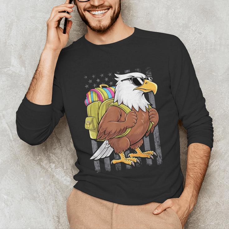 Eagle First Day Of School Teacher Back To School Eagle Unisex Long Sleeve T-Shirt, funny gift Eagle First Day Of School Teacher Back To School Eagle Unisex Long Sleeve T-Shirt, funny gift