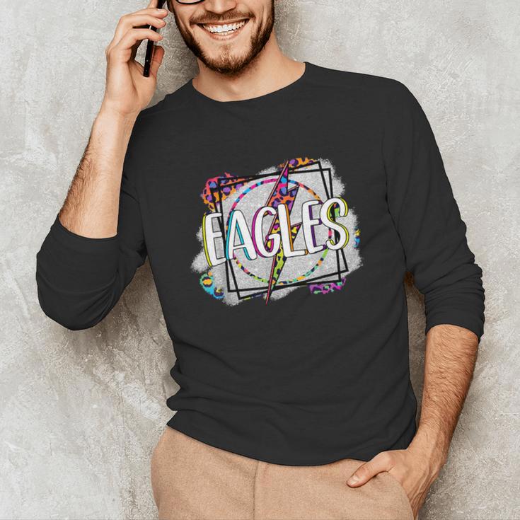 Eagles Teacher School Sports Fan Team Spirit Unisex Long Sleeve T-Shirt, funny gift
