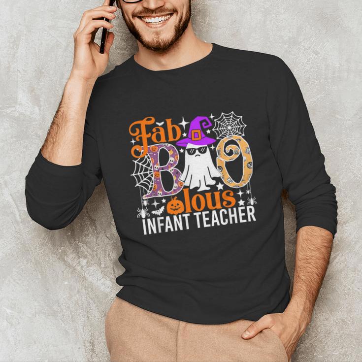 Fab Boo Lous Infant Teacher Halloween Costume Unisex Long Sleeve T-Shirt, funny gift