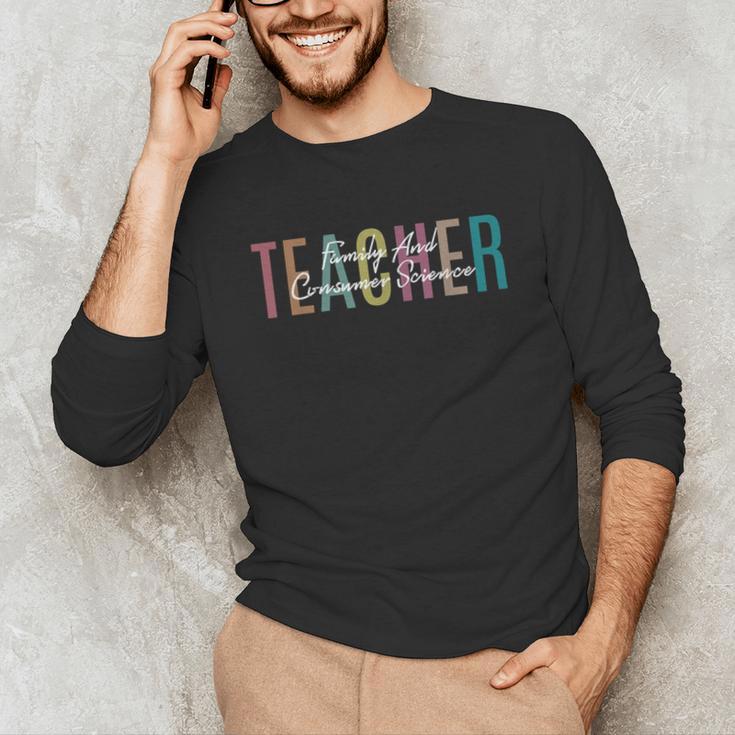 FACS Teacher Family And Consumer Science Teacher Unisex Long Sleeve T-Shirt, funny gift FACS Teacher Family And Consumer Science Teacher Unisex Long Sleeve T-Shirt, funny gift