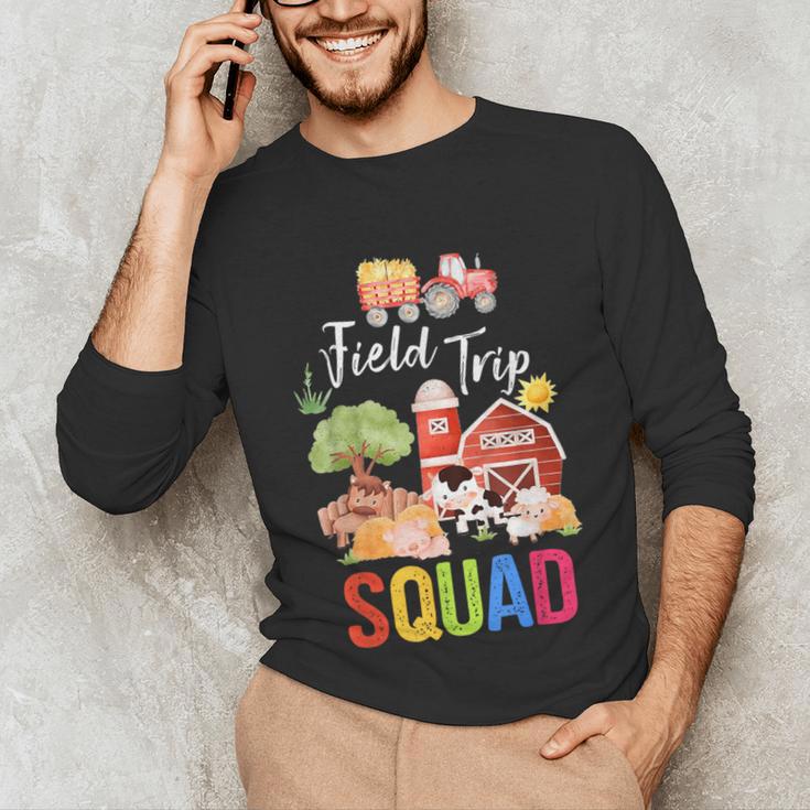 Farm Trip Field Trip Squad Farm Visit Teachers Students Unisex Long Sleeve T-Shirt, funny gift Farm Trip Field Trip Squad Farm Visit Teachers Students Unisex Long Sleeve T-Shirt, funny gift