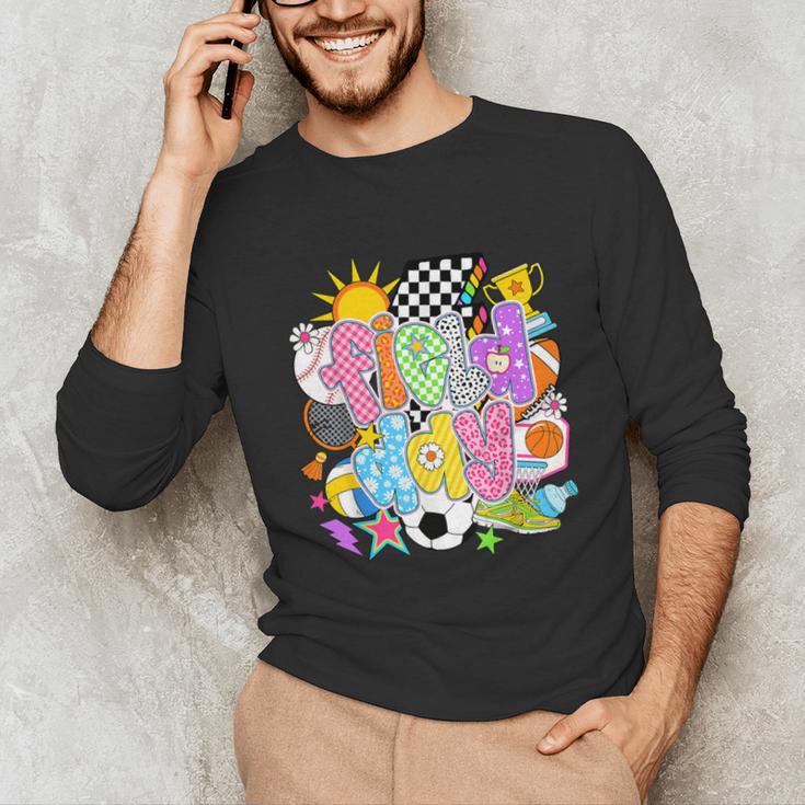 Field Day Fun Day Let The Games Begin Field Trip Teacher Kid Unisex Long Sleeve T-Shirt, funny gift Field Day Fun Day Let The Games Begin Field Trip Teacher Kid Unisex Long Sleeve T-Shirt, funny gift