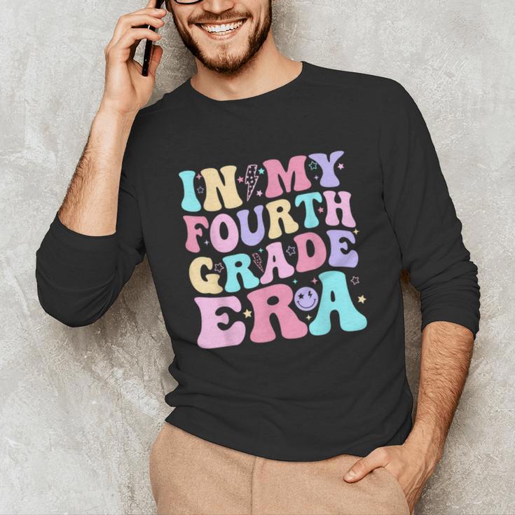 In My Fourth Grade Era Girl Back To School 4th Grade Teacher Unisex Long Sleeve T-Shirt, funny gift