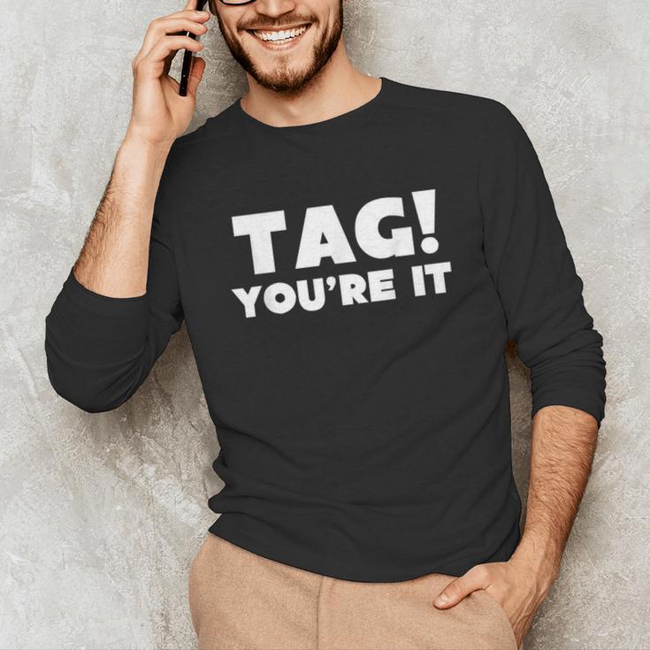 Fun Summer Tag You'Re It Teacher Vacation T-Shirt For Men Women Girls Kids Unisex Long Sleeve T-Shirt, funny gift