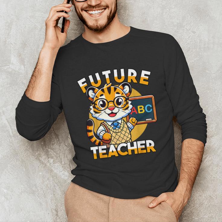 Future Teacher Graphic For Boys Inspiring Young Minds Unisex Long Sleeve T-Shirt, funny gift Future Teacher Graphic For Boys Inspiring Young Minds Unisex Long Sleeve T-Shirt, funny gift