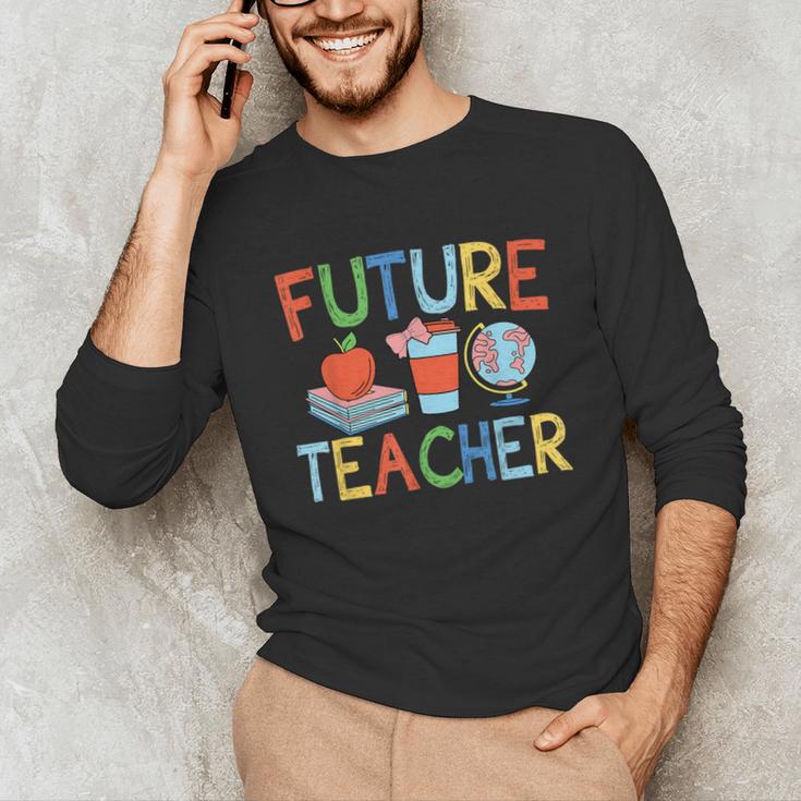Future Teacher Costume For Kids Girls Boys Men Women Unisex Long Sleeve T-Shirt, funny gift Future Teacher Costume For Kids Girls Boys Men Women Unisex Long Sleeve T-Shirt, funny gift