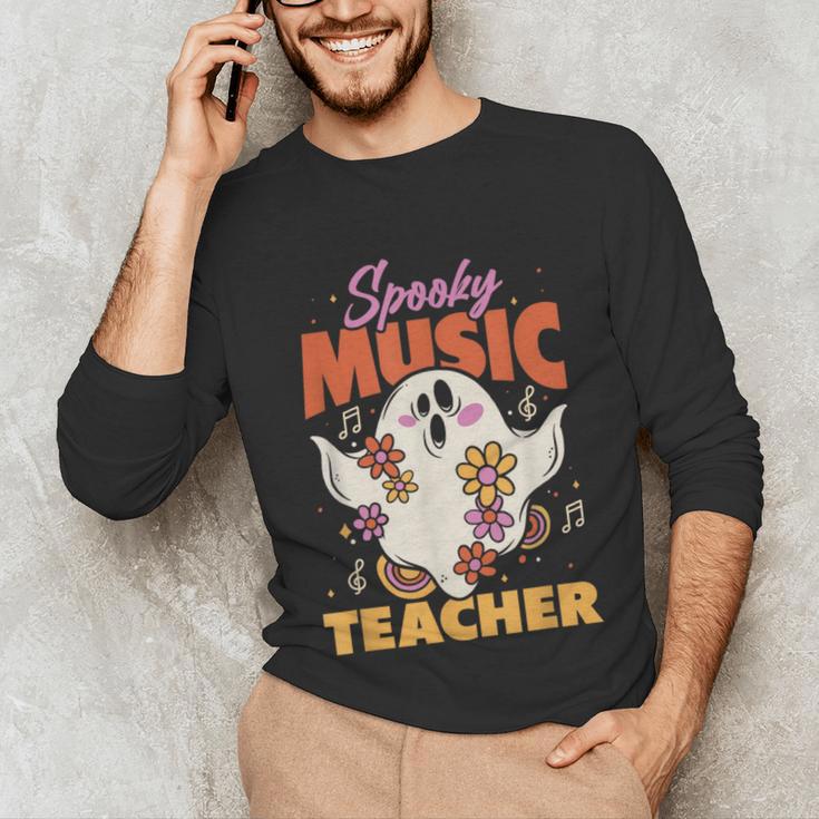 Groovy Faboolous Spooky Music Teacher Halloween Men Women Unisex Long Sleeve T-Shirt, funny gift Groovy Faboolous Spooky Music Teacher Halloween Men Women Unisex Long Sleeve T-Shirt, funny gift