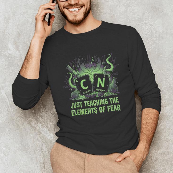 Halloween 67 Meme Science Chemistry Teacher Periodic Table Unisex Long Sleeve T-Shirt, funny gift Halloween 67 Meme Science Chemistry Teacher Periodic Table Unisex Long Sleeve T-Shirt, funny gift