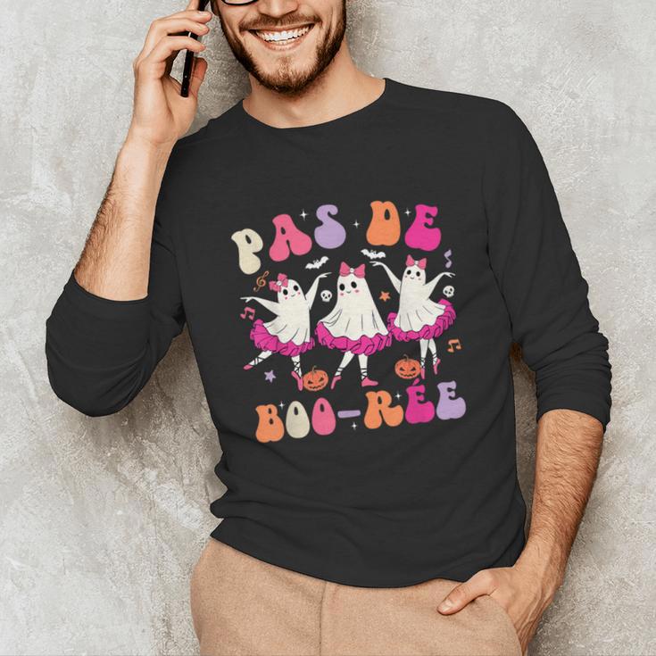 Halloween Dance Teacher Pas De Boo-Ree Ghost Ballet Dancer Unisex Long Sleeve T-Shirt, funny gift Halloween Dance Teacher Pas De Boo-Ree Ghost Ballet Dancer Unisex Long Sleeve T-Shirt, funny gift