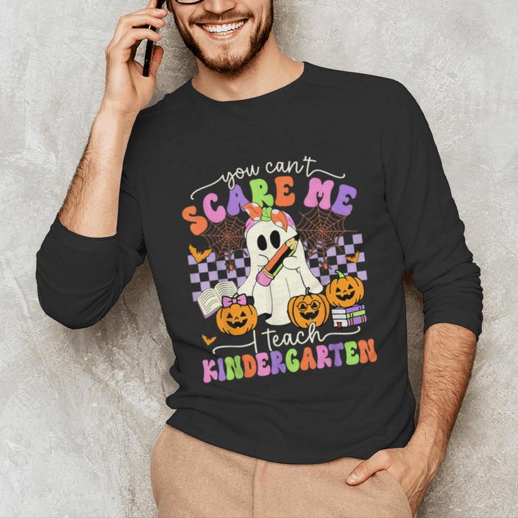 Halloween Teacher You Can't Scare Me I Teach Kindergarten Unisex Long Sleeve T-Shirt, funny gift Halloween Teacher You Can't Scare Me I Teach Kindergarten Unisex Long Sleeve T-Shirt, funny gift