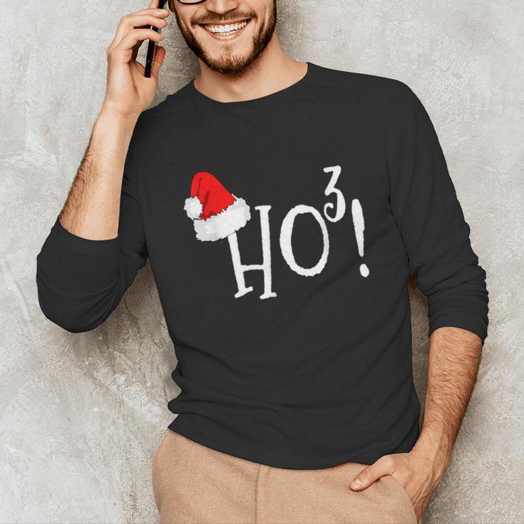 Ho Cubed Shirt Math Teacher Xmas For Men Women Kids Unisex Long Sleeve T-Shirt, funny gift Ho Cubed Shirt Math Teacher Xmas For Men Women Kids Unisex Long Sleeve T-Shirt, funny gift