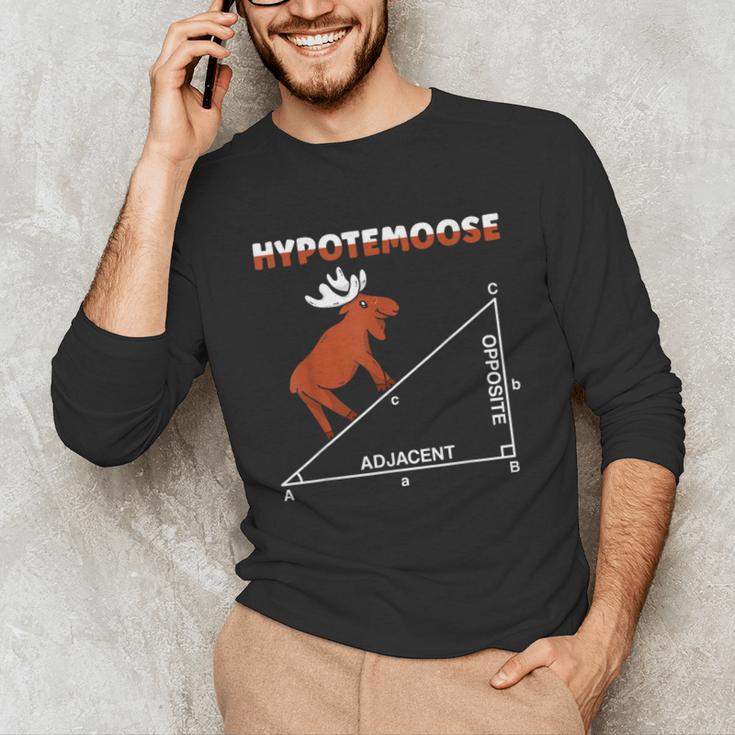Hypotemoose Mathematics Teacher Mathematician Math Geek Unisex Long Sleeve T-Shirt, funny gift