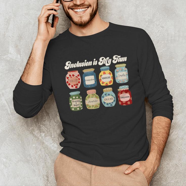 Inclusion Is My Jam Neurodiversity Special Education Teacher Unisex Long Sleeve T-Shirt, funny gift Inclusion Is My Jam Neurodiversity Special Education Teacher Unisex Long Sleeve T-Shirt, funny gift