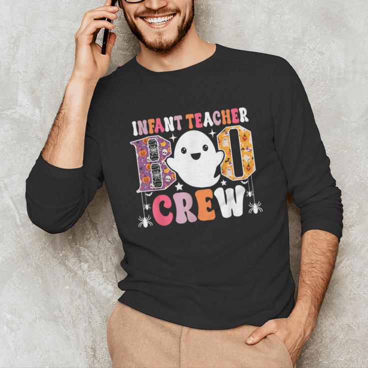Infant Teacher Boo Crew Halloween Costume Unisex Long Sleeve T-Shirt, funny gift