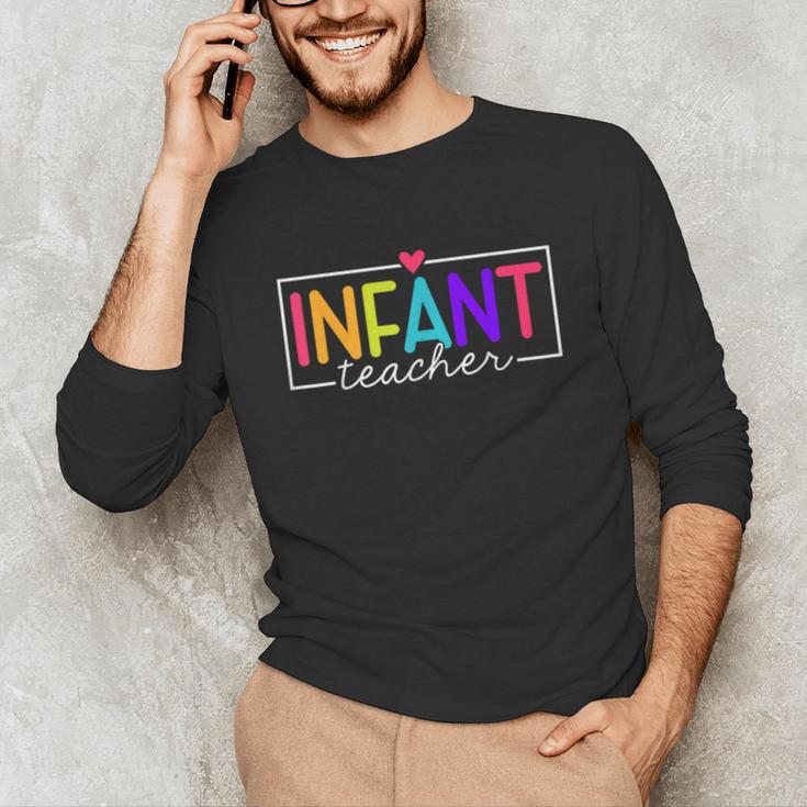 Infant Teacher Daycare Provider Childcare Teacher Unisex Long Sleeve T-Shirt, funny gift Infant Teacher Daycare Provider Childcare Teacher Unisex Long Sleeve T-Shirt, funny gift