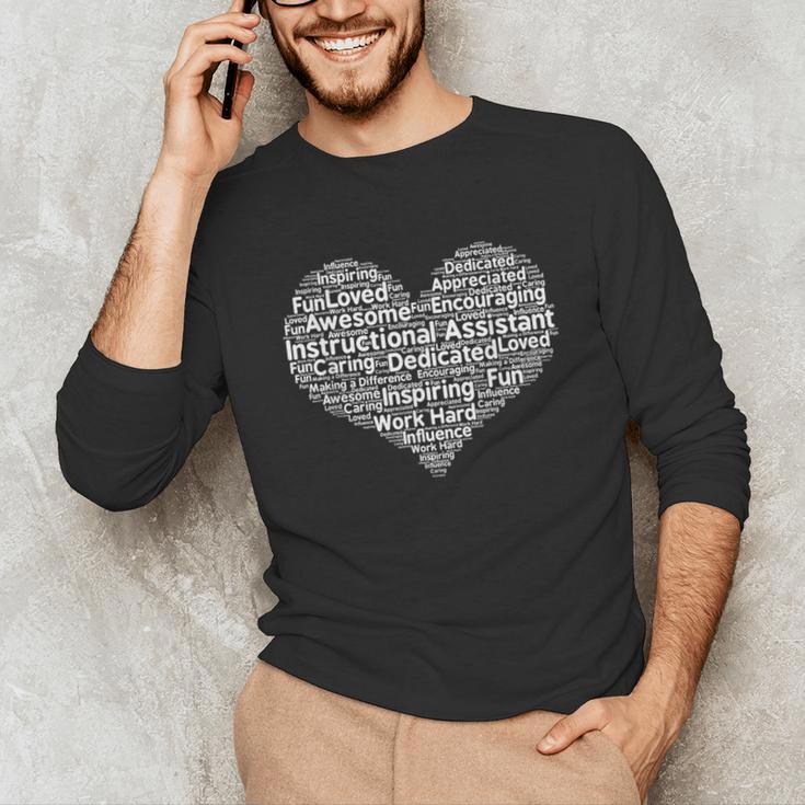 Instructional Assistant Teacher Appreciation T Shirt Unisex Long Sleeve T-Shirt, funny gift Instructional Assistant Teacher Appreciation T Shirt Unisex Long Sleeve T-Shirt, funny gift
