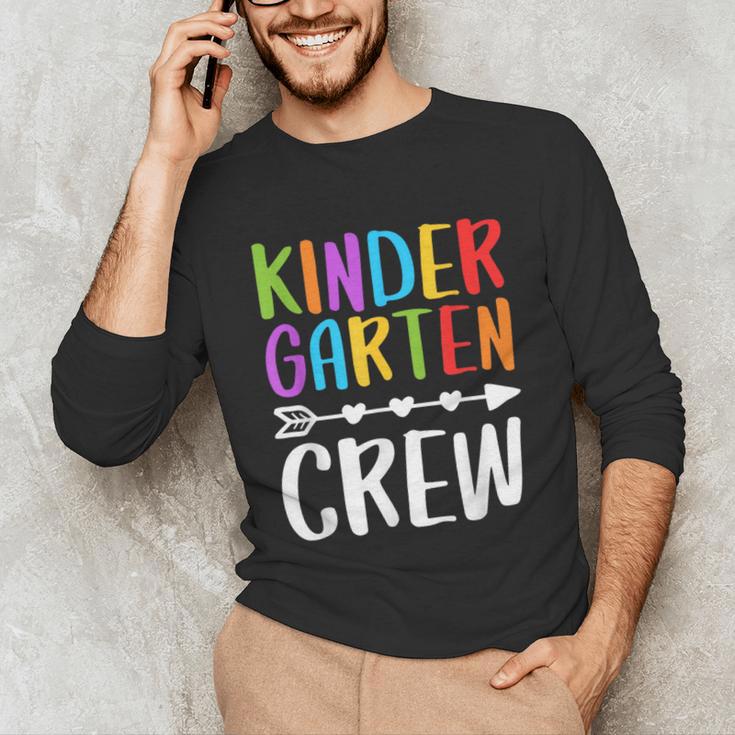Kindergarten Crew Shirt Kinder Crew Teacher Boy Girl Unisex Long Sleeve T-Shirt, funny gift Kindergarten Crew Shirt Kinder Crew Teacher Boy Girl Unisex Long Sleeve T-Shirt, funny gift