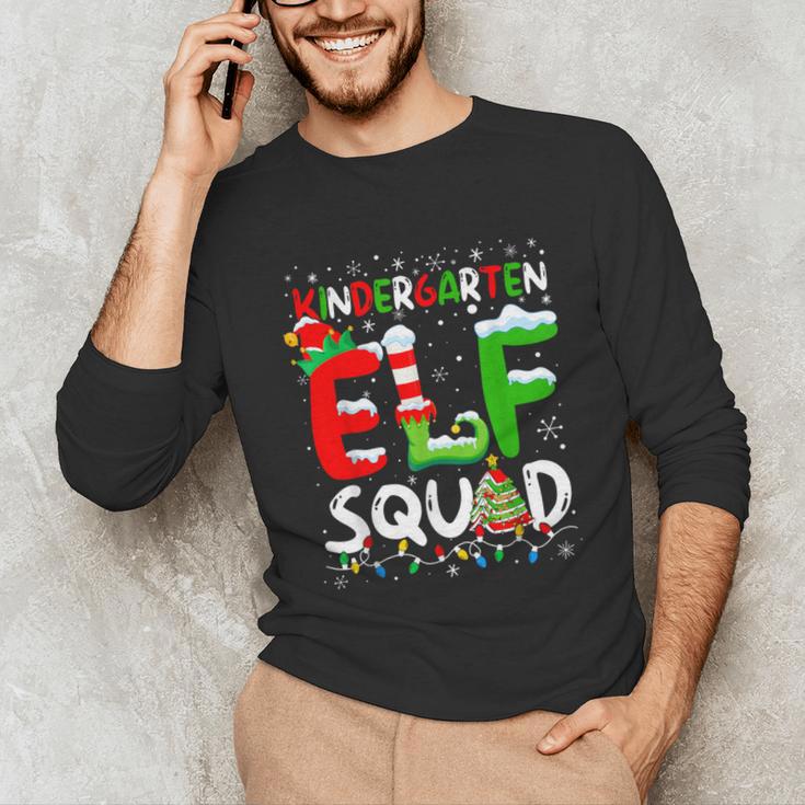 Kindergarten ELF Squad Christmas ELF Student Teacher Men Women Kids Unisex Long Sleeve T-Shirt, funny gift Kindergarten ELF Squad Christmas ELF Student Teacher Men Women Kids Unisex Long Sleeve T-Shirt, funny gift