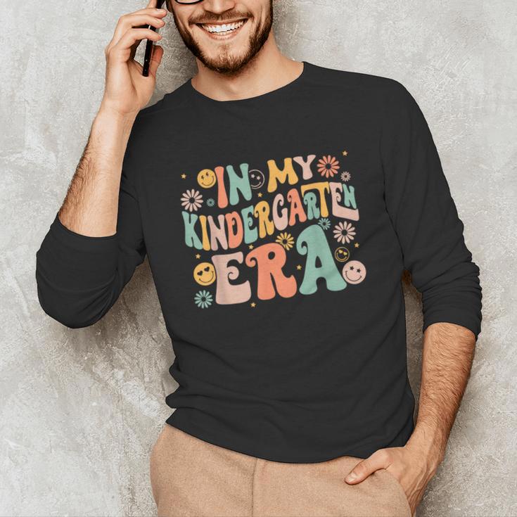 In My Kindergarten Era Retro Back To School Teacher Student Unisex Long Sleeve T-Shirt, funny gift