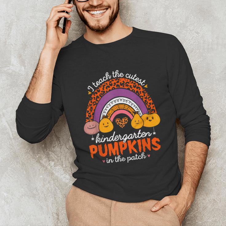 Kindergarten Teacher Pumpkin Patch Cute Unisex Long Sleeve T-Shirt, funny gift Kindergarten Teacher Pumpkin Patch Cute Unisex Long Sleeve T-Shirt, funny gift