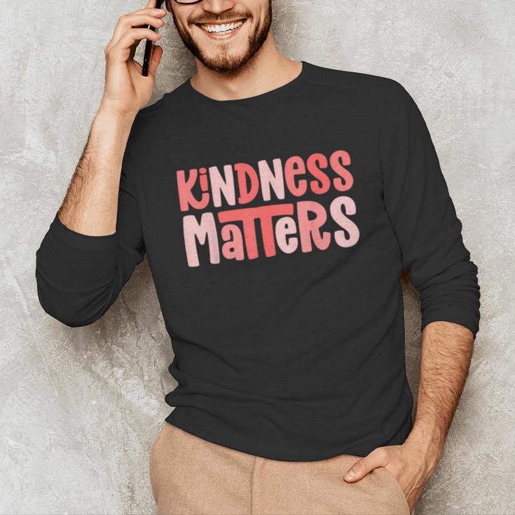Kindness Matters Anti Bullying Shirts Teacher Child Unisex Long Sleeve T-Shirt, funny gift Kindness Matters Anti Bullying Shirts Teacher Child Unisex Long Sleeve T-Shirt, funny gift