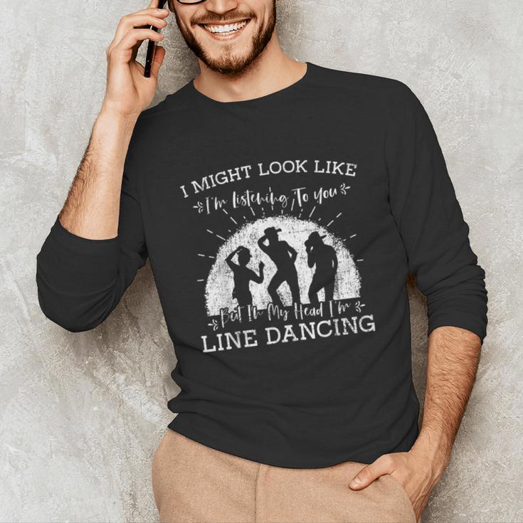 Line Dancing Choreographer Dance Teacher Group Performer Men Women Girls Kids Unisex Long Sleeve T-Shirt, funny gift