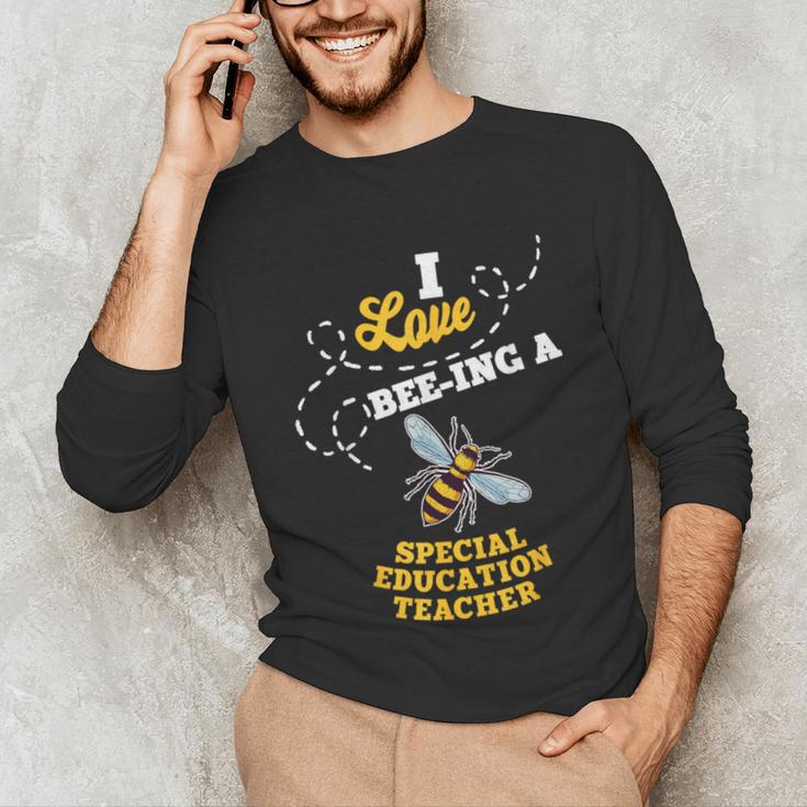 I Love Bee-Ing A Special Education Teacher Honey Bee Job For Men Women Unisex Long Sleeve T-Shirt, funny gift I Love Bee-Ing A Special Education Teacher Honey Bee Job For Men Women Unisex Long Sleeve T-Shirt, funny gift