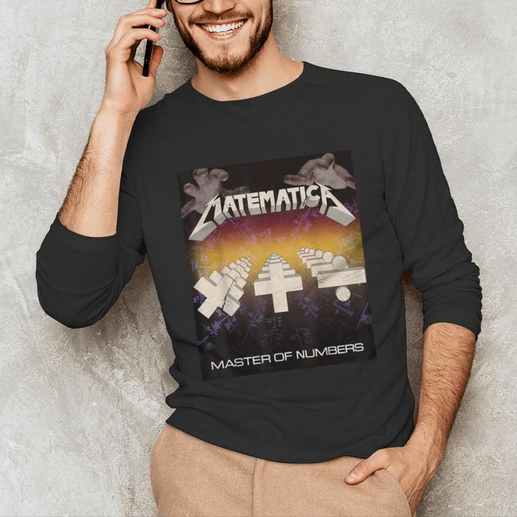 Matematica Master Of Numbers Math Teachers Puppets Parody Unisex Long Sleeve T-Shirt, funny gift Matematica Master Of Numbers Math Teachers Puppets Parody Unisex Long Sleeve T-Shirt, funny gift