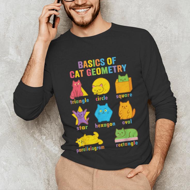 Math Cat Geometry Back To School Mathematics Teacher Unisex Long Sleeve T-Shirt, funny gift Math Cat Geometry Back To School Mathematics Teacher Unisex Long Sleeve T-Shirt, funny gift