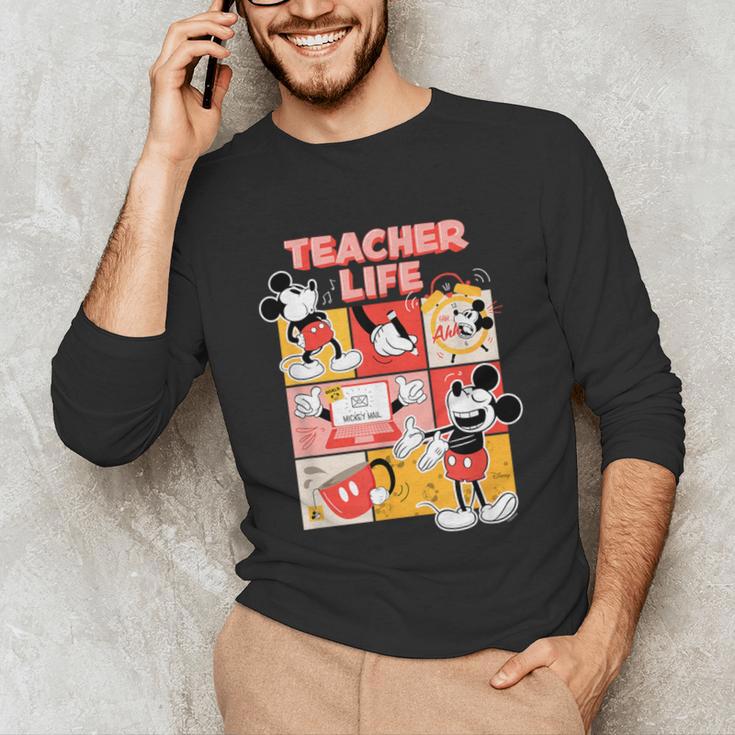 Mickey Mouse Teacher Life Unisex Long Sleeve T-Shirt, funny gift