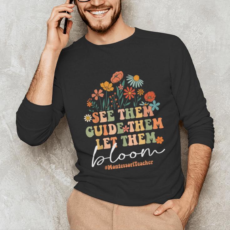 Montessori Teacher Unisex Long Sleeve T-Shirt, funny gift