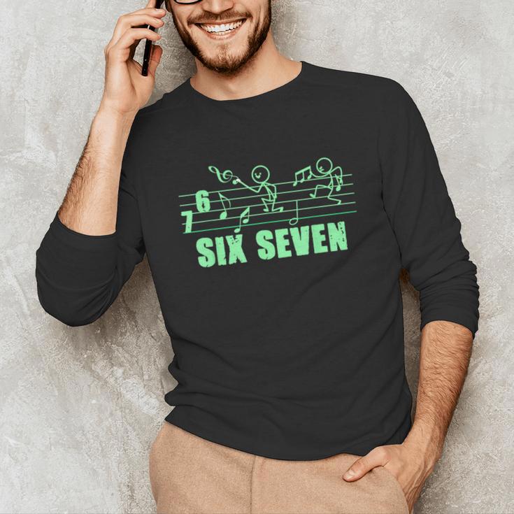 Musical 67 Music Meme Slang Six Seven Music Teacher Unisex Long Sleeve T-Shirt, funny gift Musical 67 Music Meme Slang Six Seven Music Teacher Unisex Long Sleeve T-Shirt, funny gift