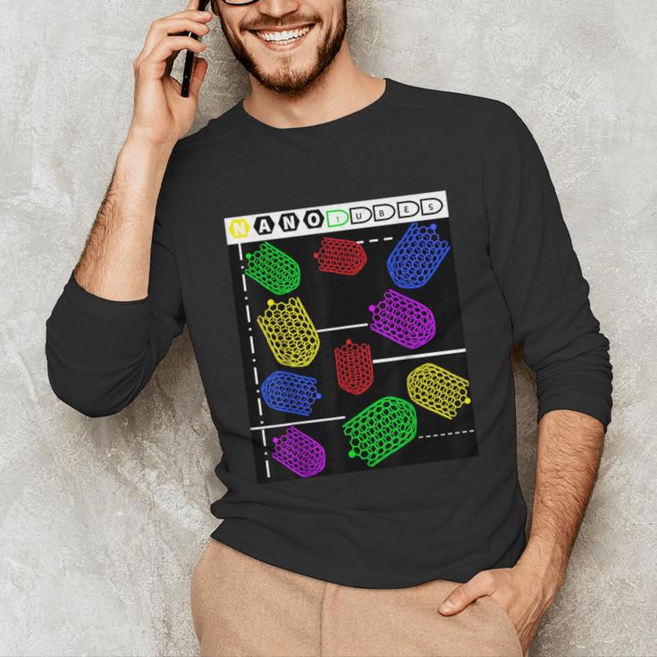 Nerdy Forms Nanotubes Chemistry Teacher Geek Unisex Long Sleeve T-Shirt, funny gift Nerdy Forms Nanotubes Chemistry Teacher Geek Unisex Long Sleeve T-Shirt, funny gift
