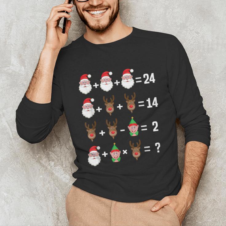 Order Of Operations Math Teacher Christmas Unisex Long Sleeve T-Shirt, funny gift Order Of Operations Math Teacher Christmas Unisex Long Sleeve T-Shirt, funny gift