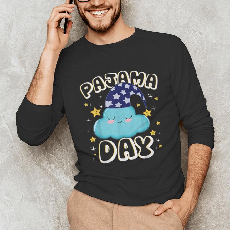 Pajama Day School Spirit Week Fun Cloud Teacher Student Unisex Long Sleeve T-Shirt, funny gift Pajama Day School Spirit Week Fun Cloud Teacher Student Unisex Long Sleeve T-Shirt, funny gift