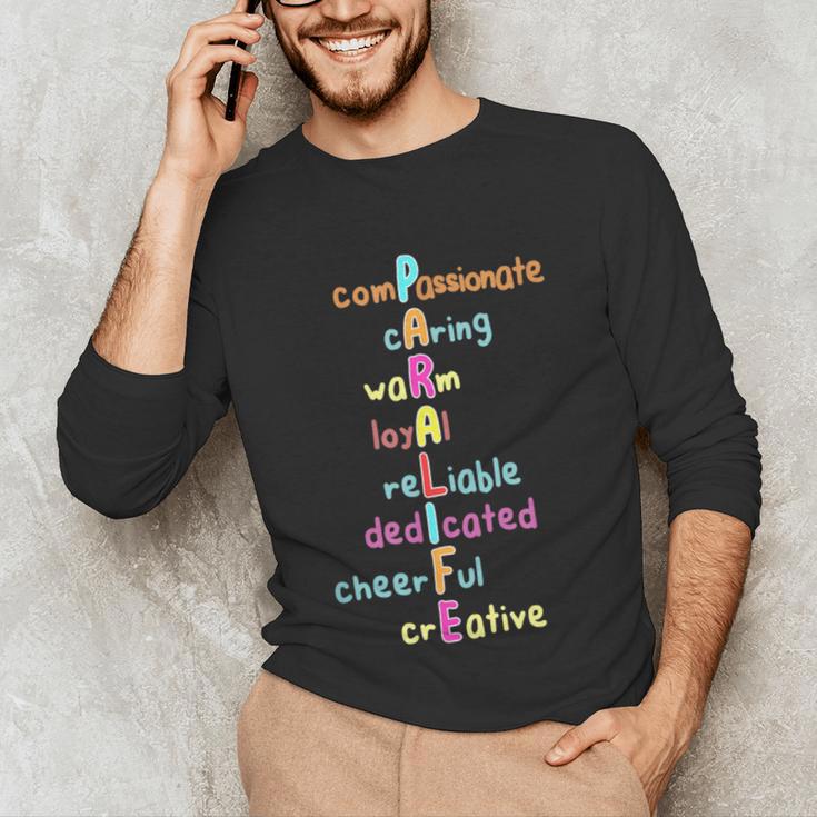 Paraprofessional Teacher Para Sped Ed Parapro Unisex Long Sleeve T-Shirt, funny gift Paraprofessional Teacher Para Sped Ed Parapro Unisex Long Sleeve T-Shirt, funny gift
