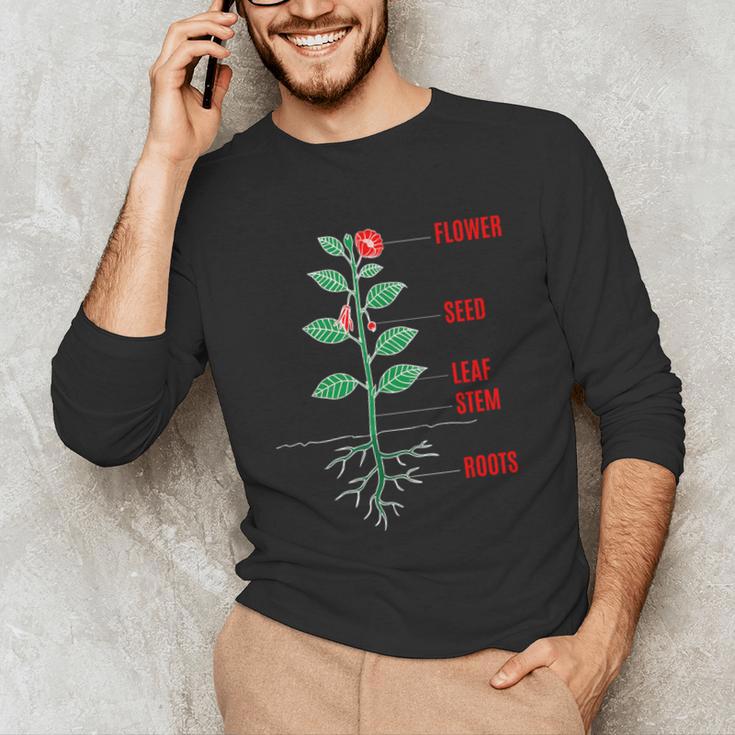 Parts Of a Plant Science For Teachers Kids And Students Unisex Long Sleeve T-Shirt, funny gift Parts Of a Plant Science For Teachers Kids And Students Unisex Long Sleeve T-Shirt, funny gift
