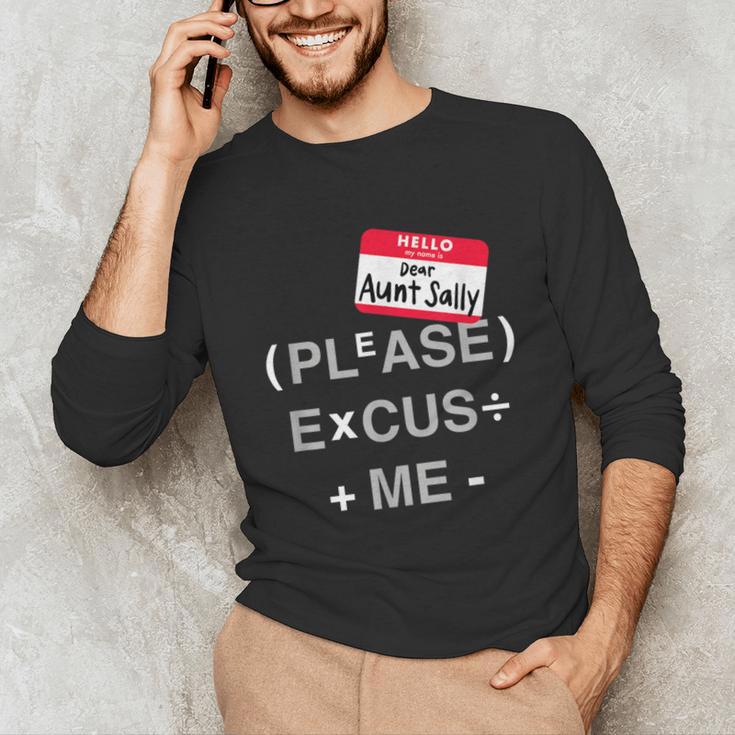 PEMDAS Math Teacher Halloween Costume Unisex Long Sleeve T-Shirt, funny gift PEMDAS Math Teacher Halloween Costume Unisex Long Sleeve T-Shirt, funny gift
