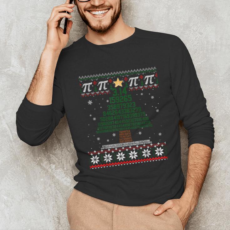 Pi Tree Christmas Math Teacher Ugly Sweater Men Women Kids Unisex Long Sleeve T-Shirt, funny gift Pi Tree Christmas Math Teacher Ugly Sweater Men Women Kids Unisex Long Sleeve T-Shirt, funny gift